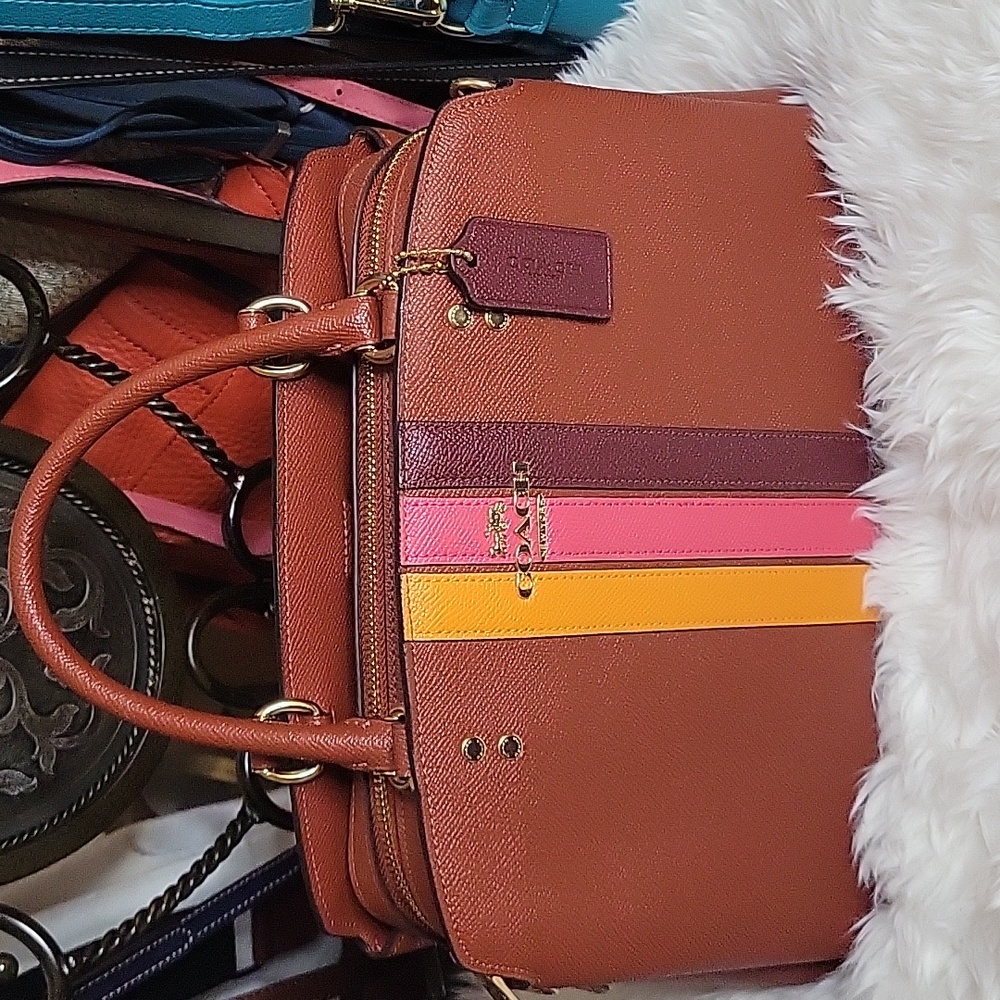 #3. Coach satchel bag